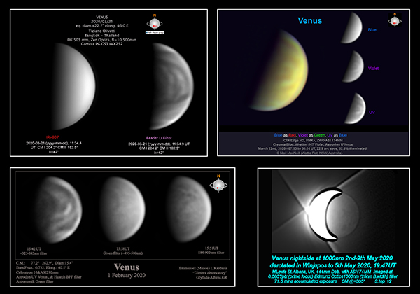 Venus observed from Pic du Midi